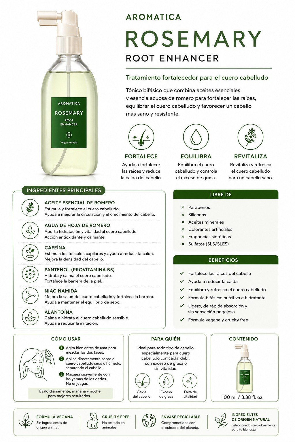 AROMATICA ROSEMARY ROOT ENHANCER