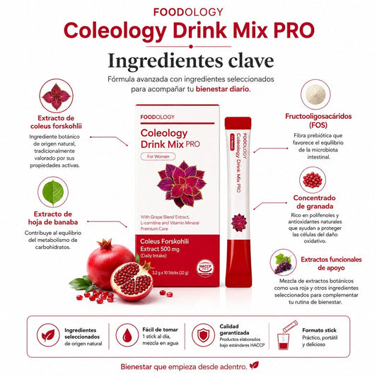 FOODOLOGY COLEOLOGY DRINK MIX PRO